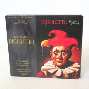 Verdi Rigoletto 2 Cd Set Pavarotti Scotto Live Performance 1966 Opera D'Oro